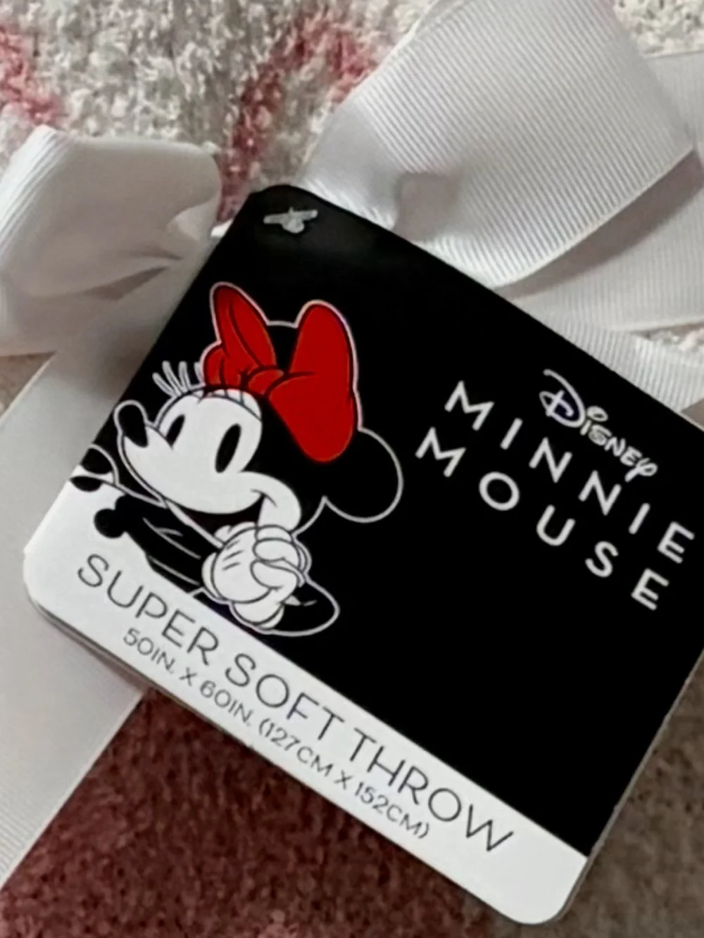 Disney plush throw